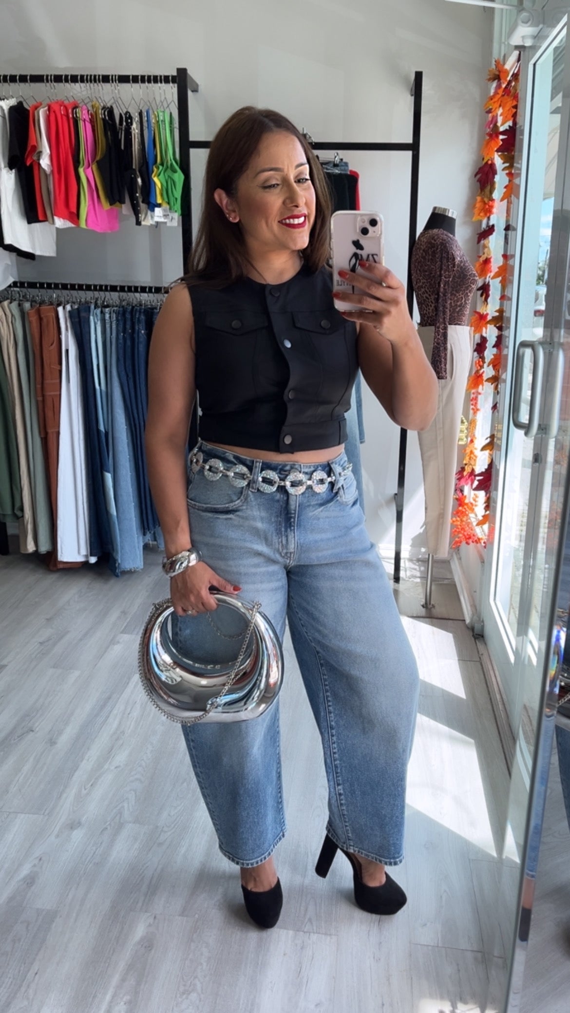 BLACK TOP VEST