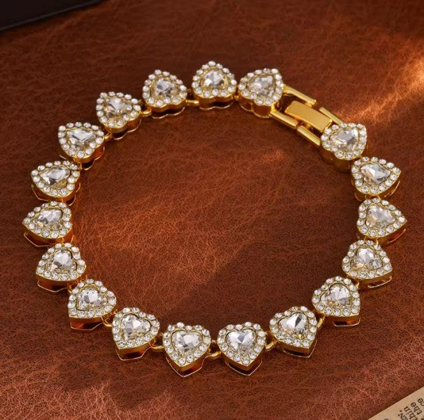 HEART DIAMOND BRACELET