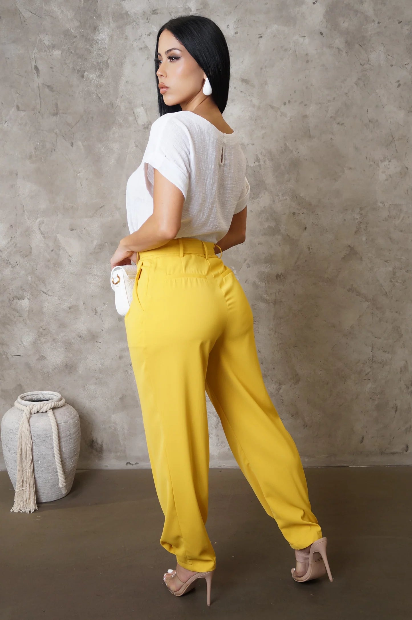 NEW ADDITION YELLOW PANT