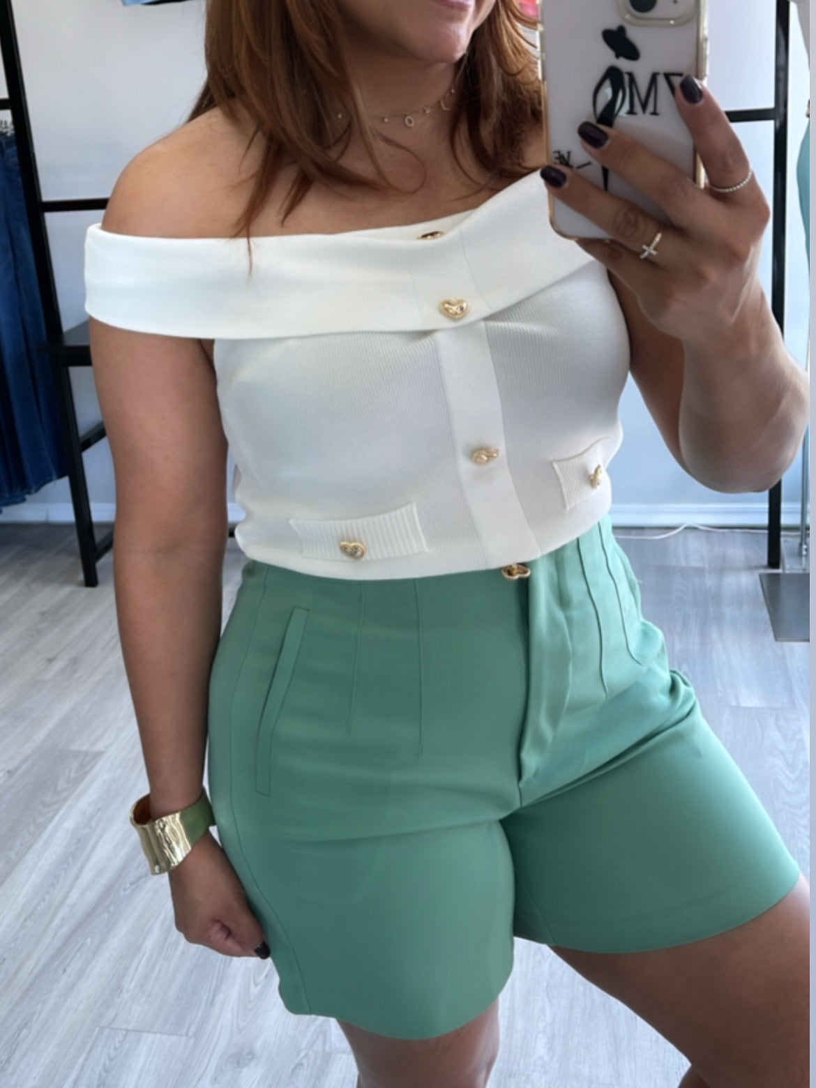 GREEN SHORT