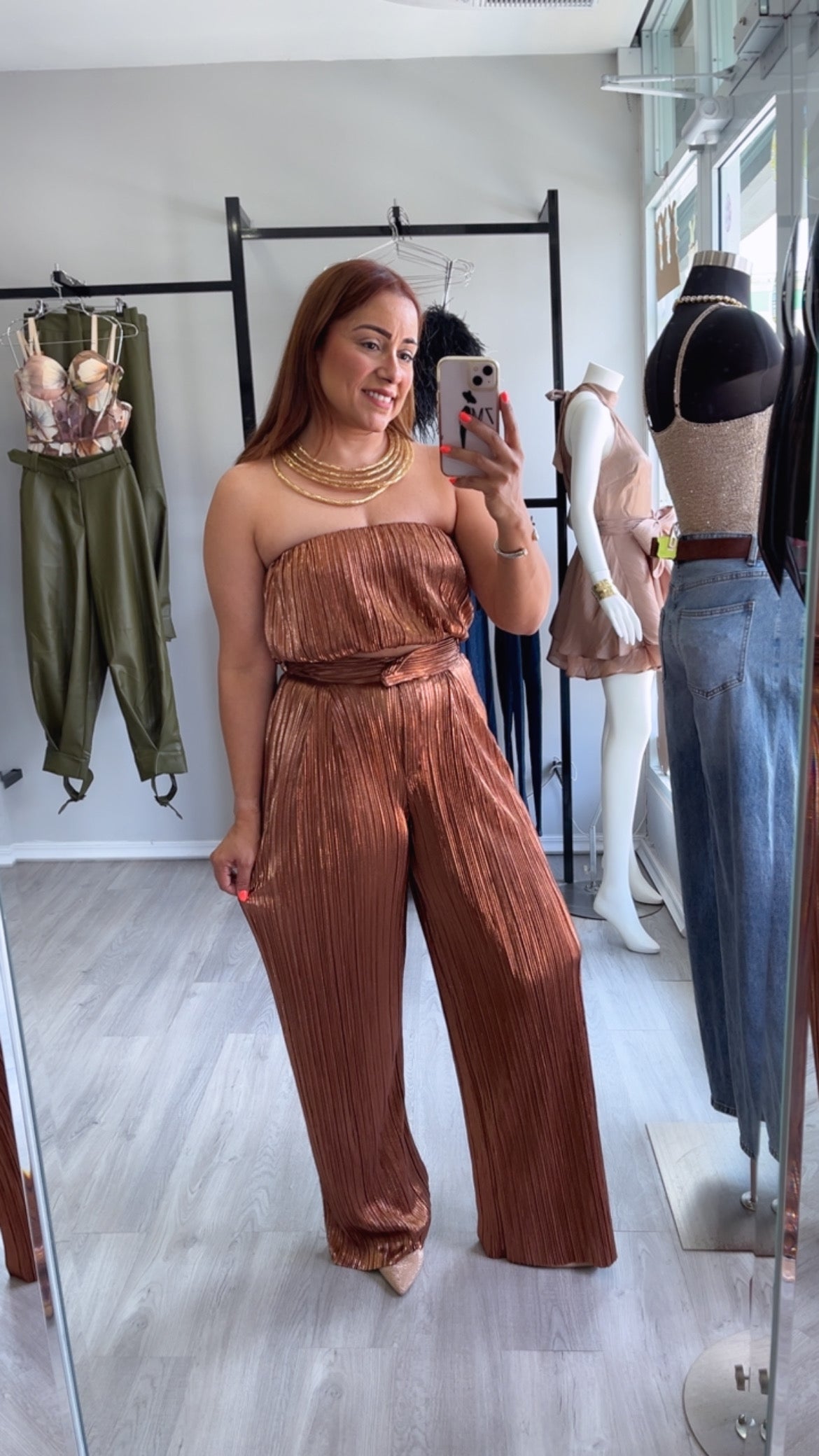 BRONCE PANT SET