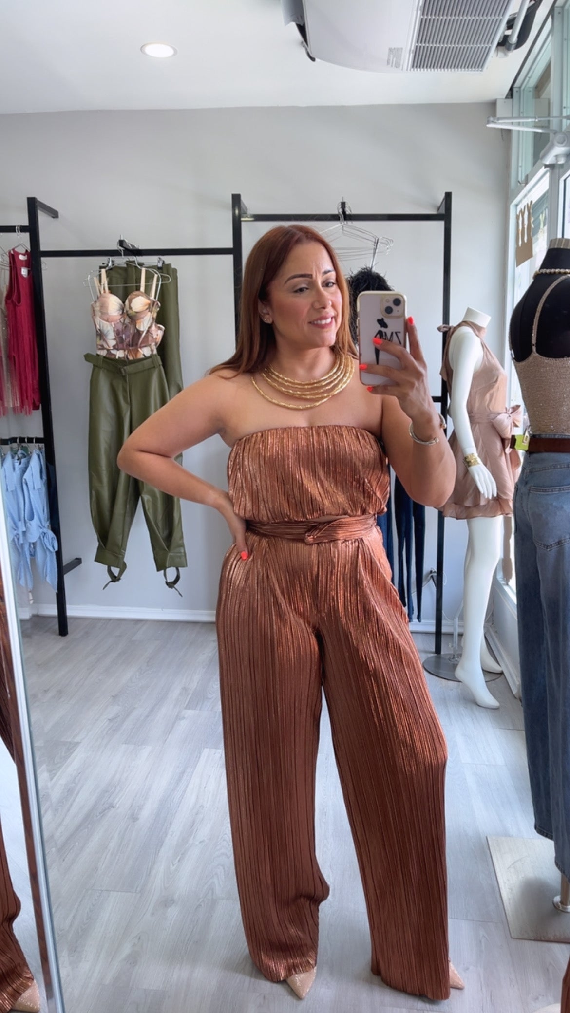 BRONCE PANT SET