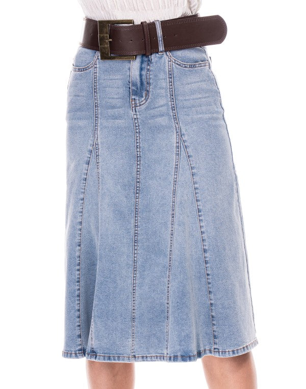 DENIM FASHION SKIRT