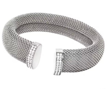 STAINLESS STEEL CUFF BANGLE