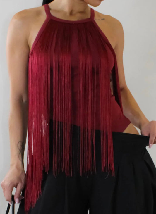 XMAS FRINGE BODYSUIT